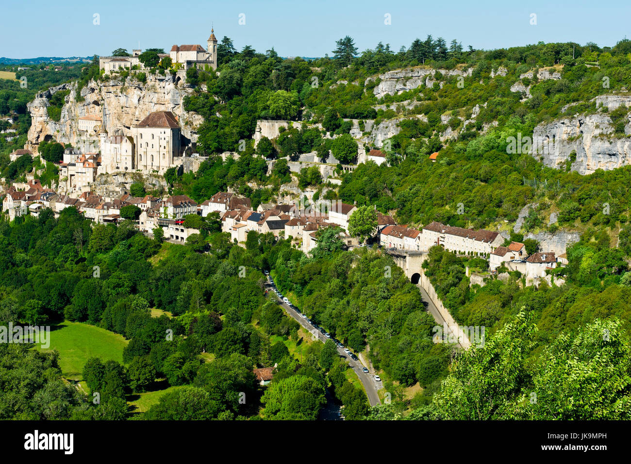 Rocamadour, lotto reparto, Occitanie, Francia Foto Stock