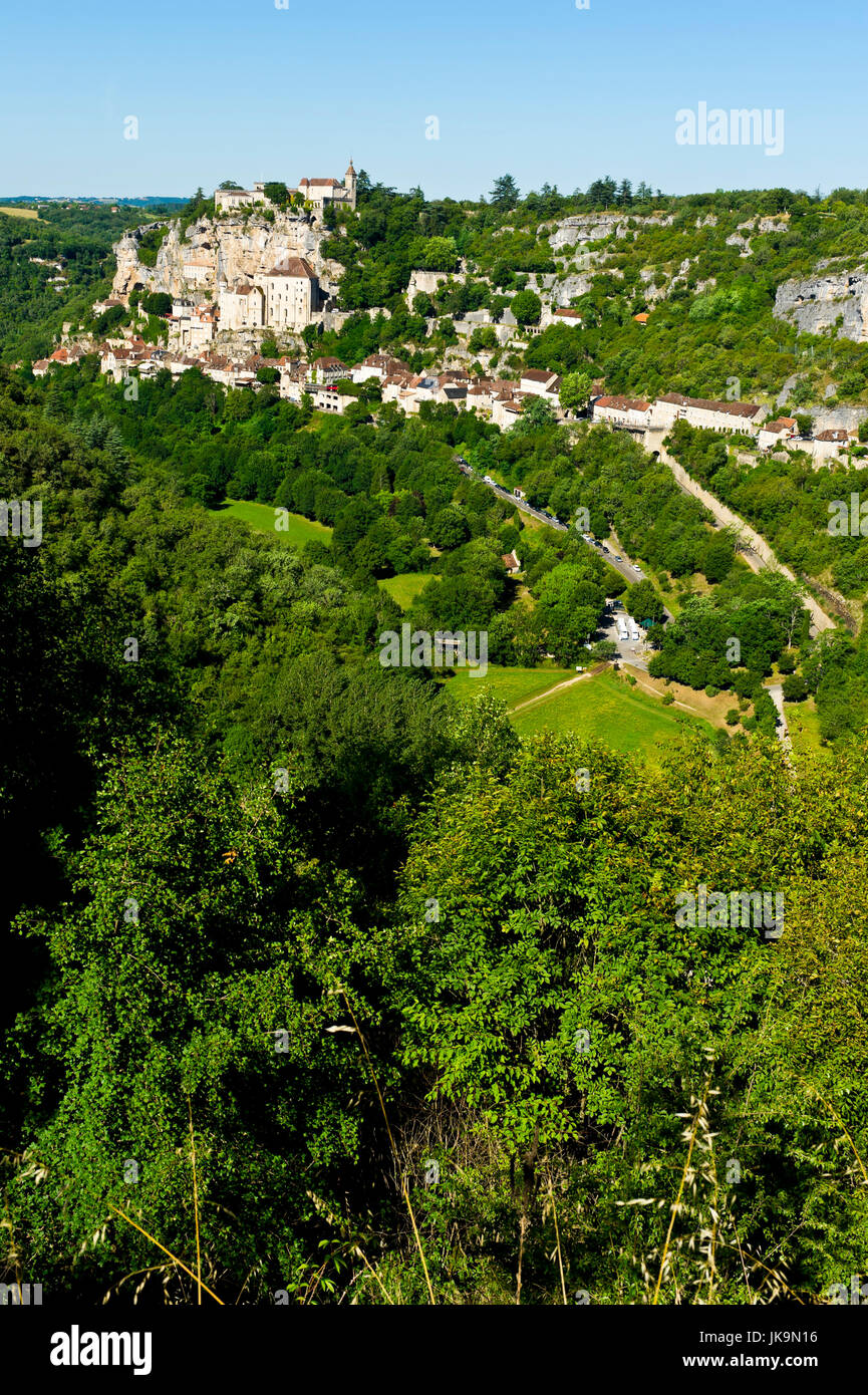 Rocamadour, lotto reparto, Occitanie, Francia Foto Stock