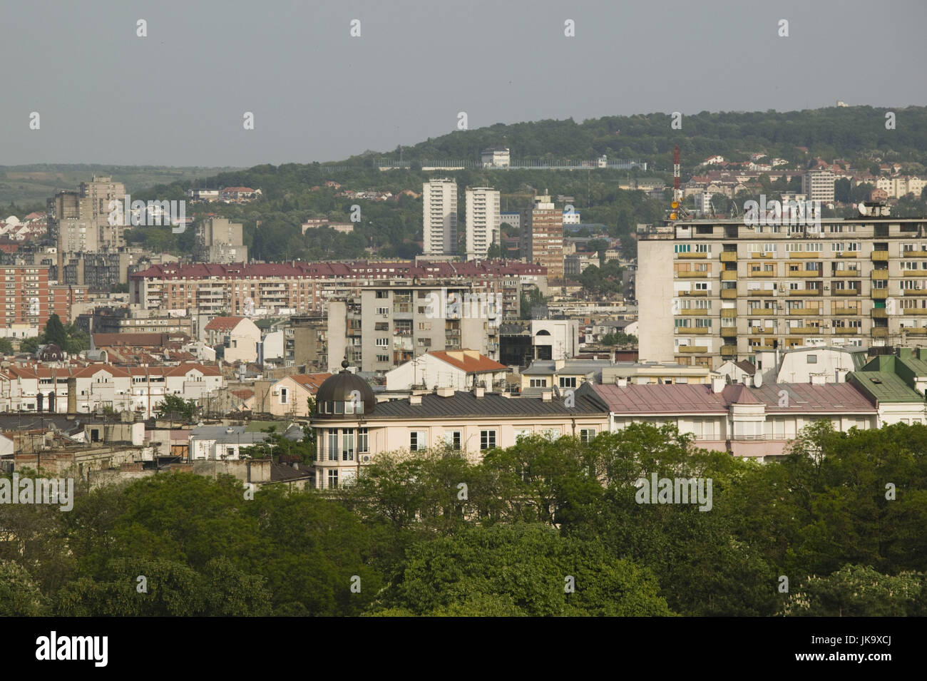 Serbien, Belgrad, Stadtübersicht, Foto Stock