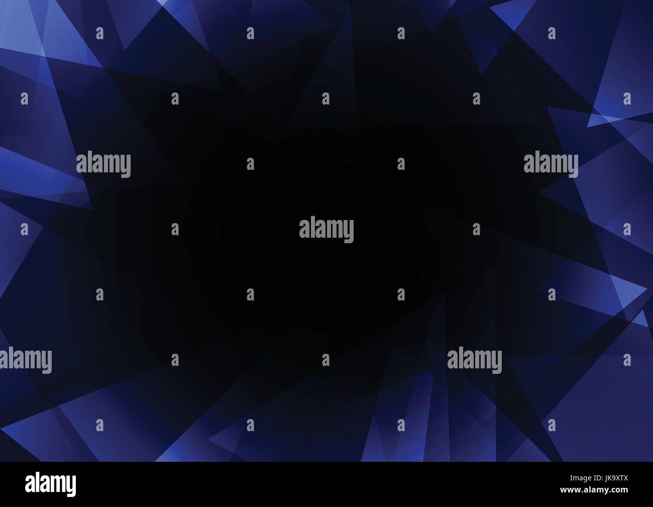 Cristallo scuro dello sfondo astratto, diamond modello di business, tecnologia di sfaccettatura sfondo, illustrazione vettoriale, telaio frattale astratto sfondo scuro Illustrazione Vettoriale