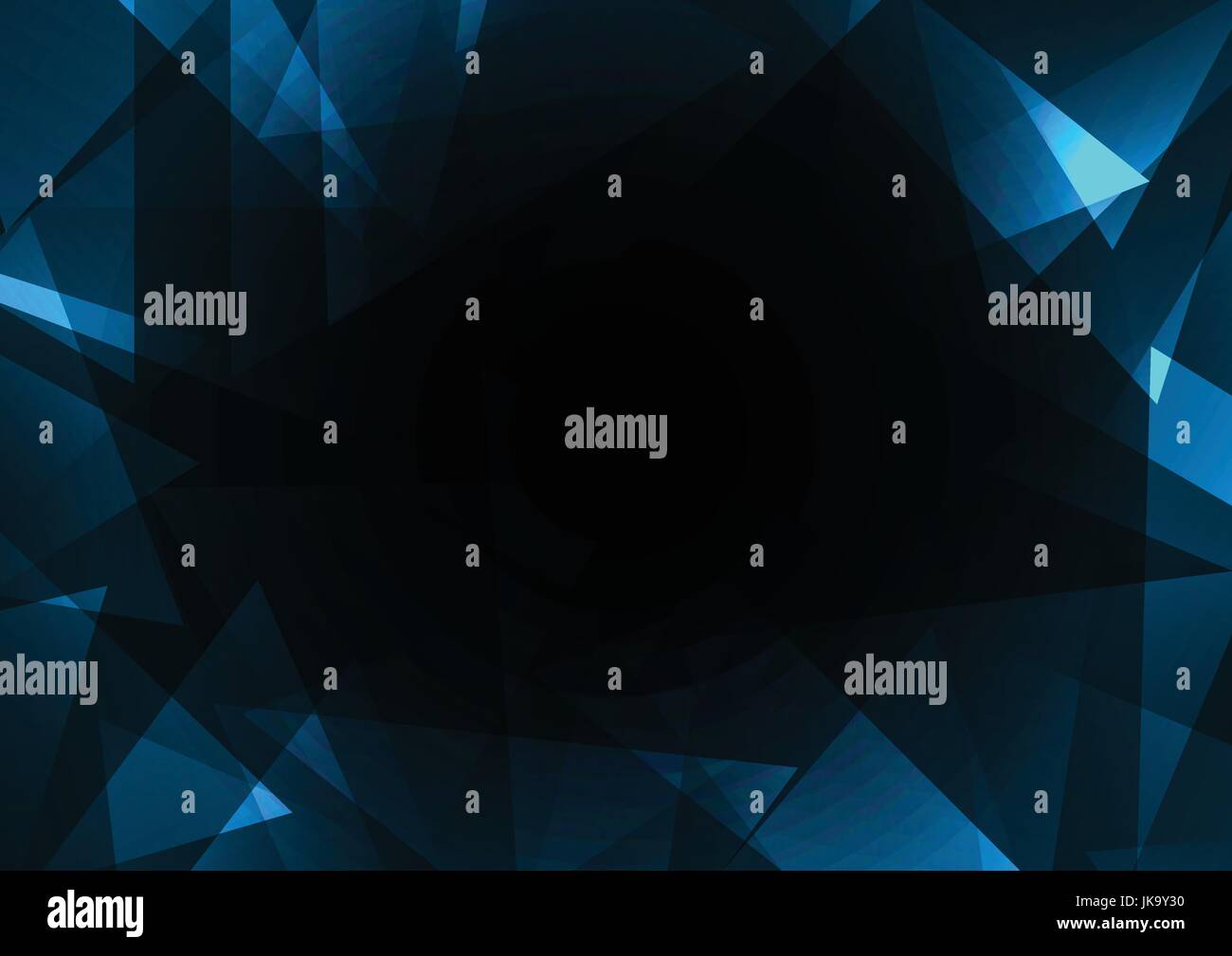Cristallo scuro dello sfondo astratto, diamond modello di business, tecnologia di sfaccettatura sfondo, illustrazione vettoriale, telaio frattale astratto sfondo scuro Illustrazione Vettoriale