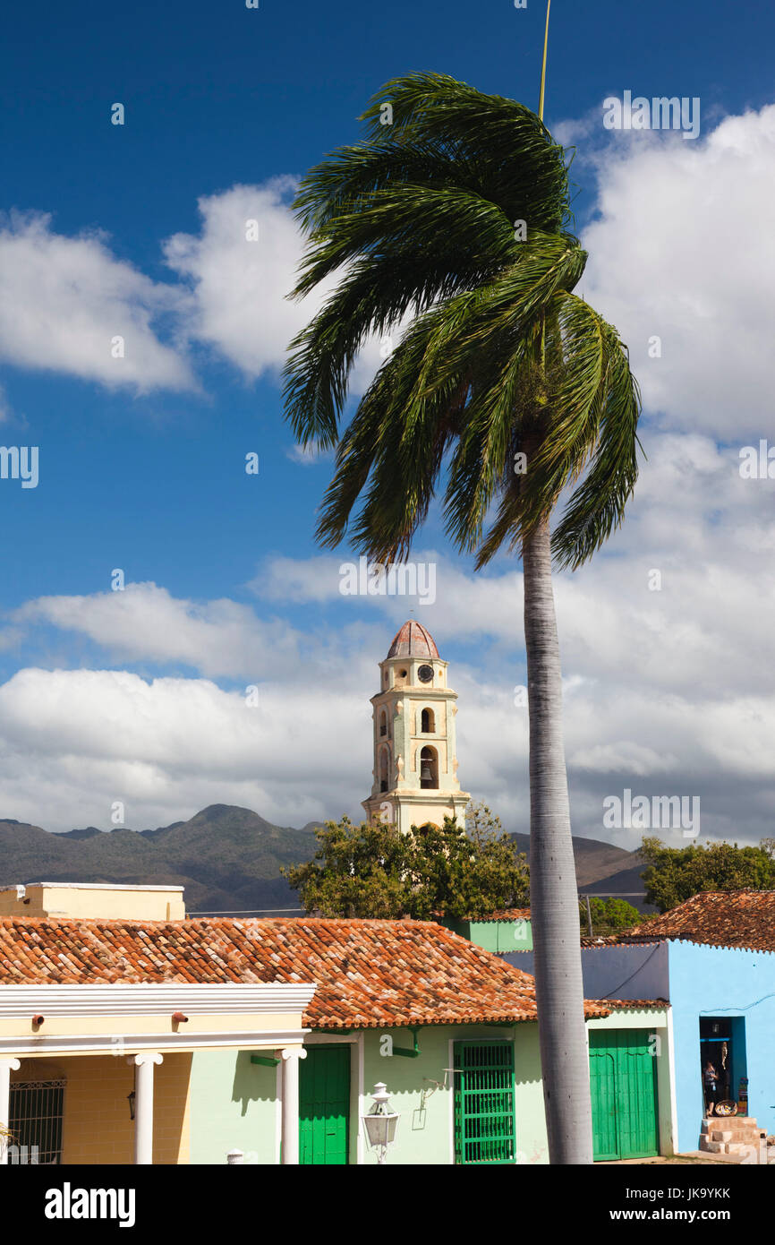 Cuba, Sancti Spiritus Provincia, Trinidad, Museo Nacional de la lucha contra Bandidos, museo nazionale della lotta contro i banditi, Torre del museo Foto Stock