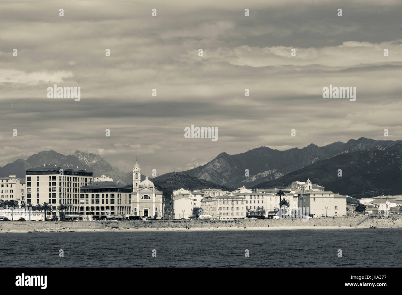 Francia, Corsica, Corse-du-Sud Dipartimento, Corsica Costa Occidentale Regione, Ajaccio, la città e la Cittadella Foto Stock