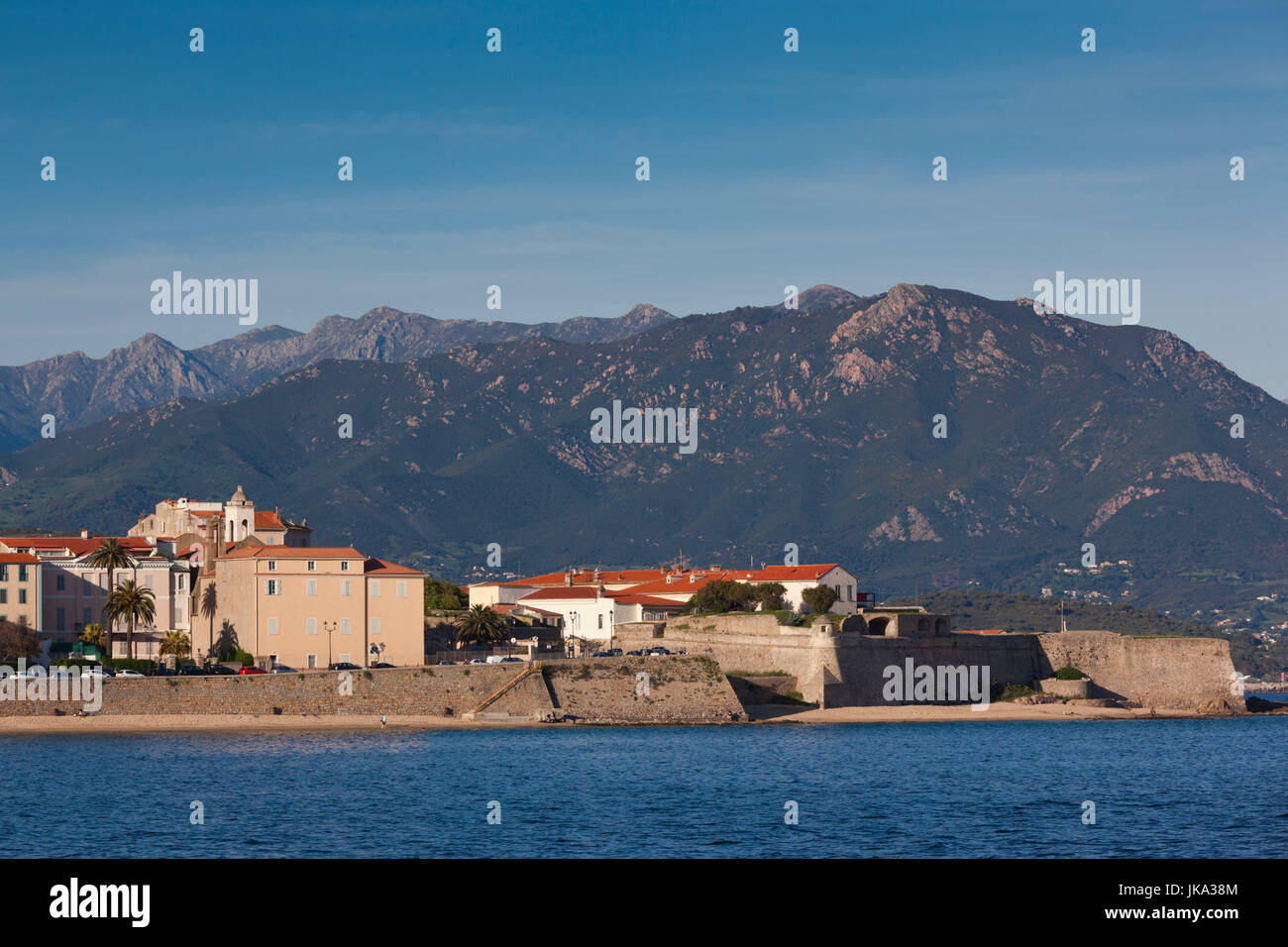 Francia, Corsica, Corse-du-Sud Dipartimento, Corsica Costa Occidentale Regione, Ajaccio, la città e la Cittadella Foto Stock