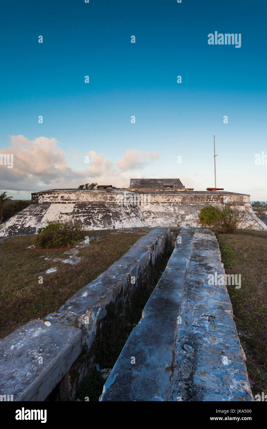 Bahamas, Isola Nuova Providence, Nassau, Fort Charlotte Foto Stock