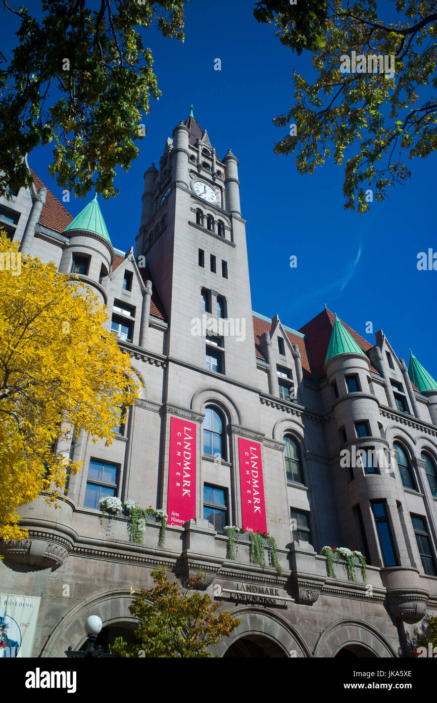 Stati Uniti d'America, Minnesota, Minneapolis, St. Paul, il Landmark Center, Ex Giudice Federale edificio, costruito nel 1902 Foto Stock