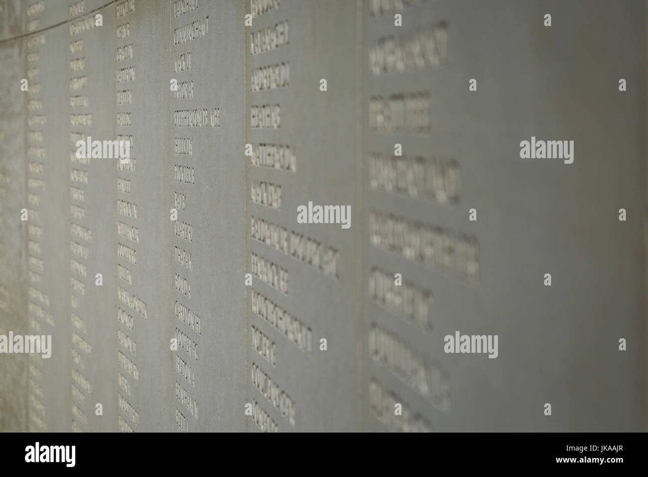 Il National Memorial Arboretum in Alrewas,Staffordshire Foto Stock