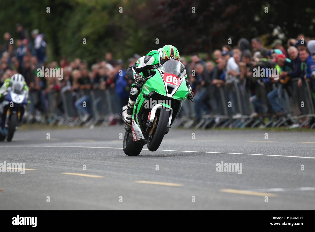 Derek McGee Walderstown " Corsa del Sud' gare su strada. Foto Stock