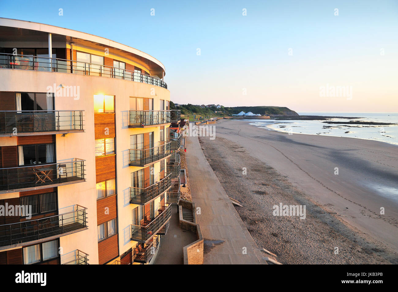 Il Sands North Bay Scarborough North Yorkshire Foto Stock