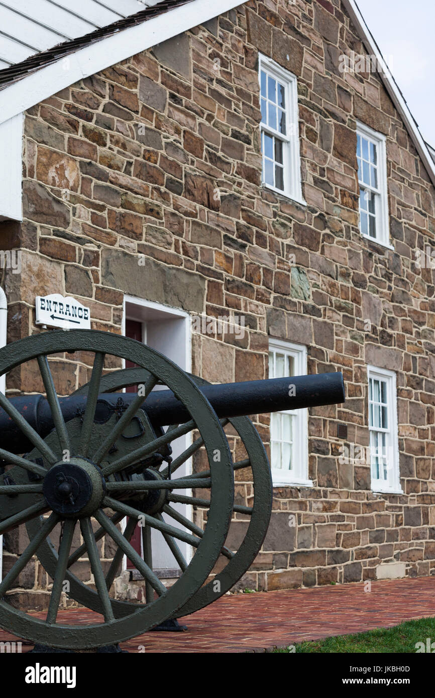Stati Uniti d'America, Pennsylvania, Gettysburg, il generale Robert E. Lee Guerra civile museo sede, esterna Foto Stock