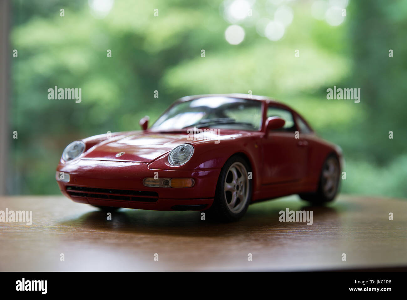 Porsche 911 993 Carrera modello nel meraviglioso scenario Foto Stock
