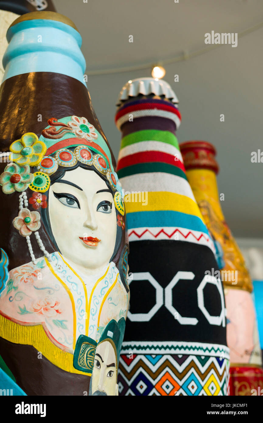 Stati Uniti d'America, Georgia, Atlanta, Coca Cola World, il Museo della Coca Cola, interno Foto Stock