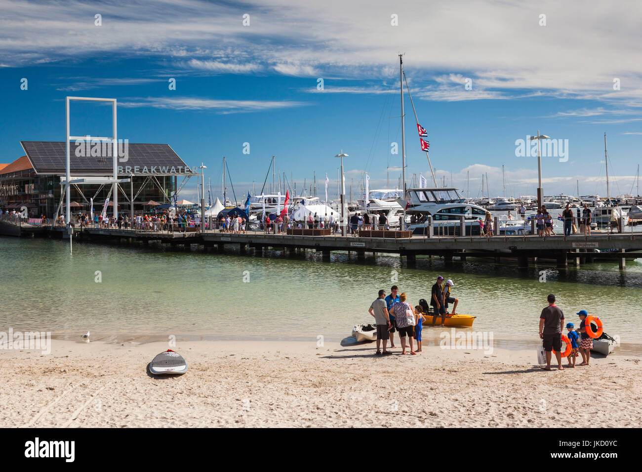 Australia, Australia occidentale, Sorrento, Hillary's Boat Harbour, spiaggia Foto Stock