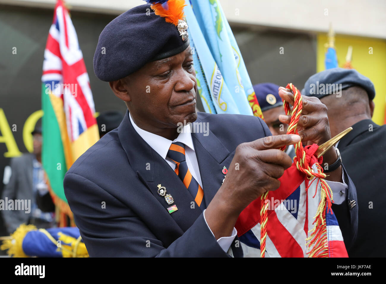 Inaugurazione dell'Africa Caraibi e Memoriale di guerra con: atmosfera dove: Londra, Regno Unito quando: 22 giu 2017 Credit: Dinendra Haria/WENN.com Foto Stock