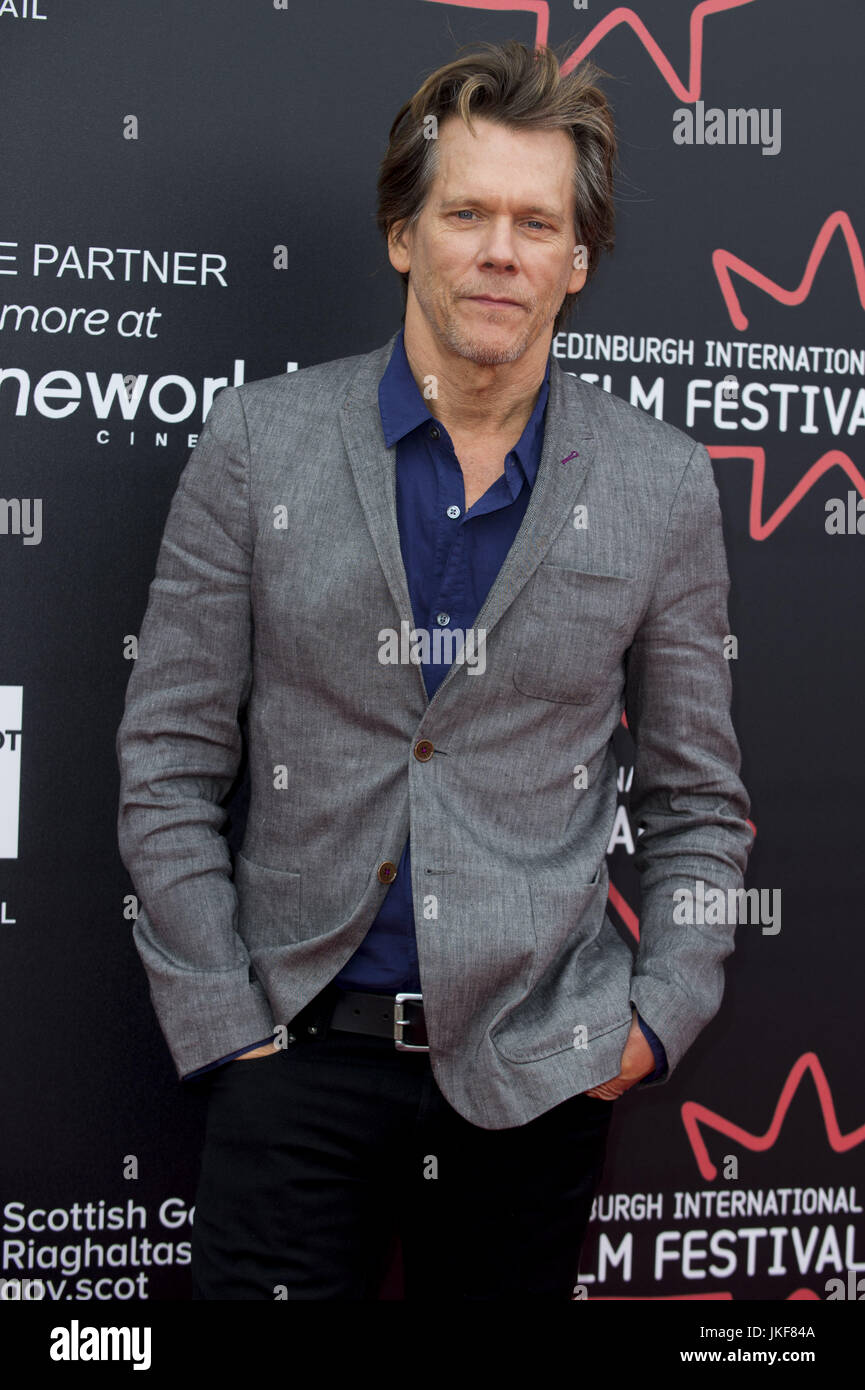 Acotrs e direttore assiste la premiere per 'Storia di una ragazza' alla settantunesima Edinburgh International Film Festival a Fountainbridge. Dotato di: Kevin Bacon dove: Edimburgo, Regno Unito quando: 22 giu 2017 Credit: Euan ciliegio/WENN.com Foto Stock
