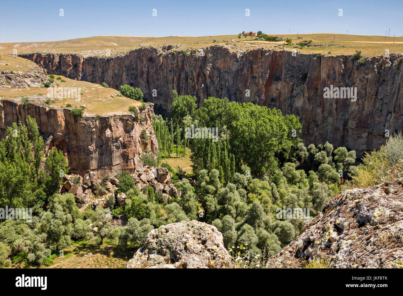 Ihlara Valley, Cappadocia, Turchia Foto Stock