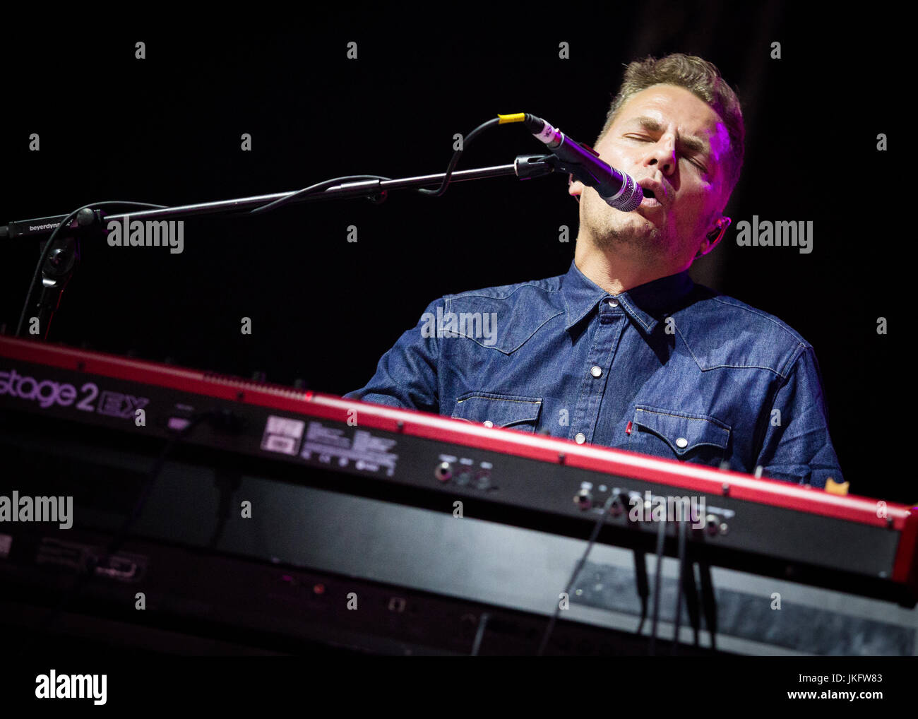 Toploader, nel Parco Festival, Southend, Essex © Clarissa Debenham / Alamy Foto Stock