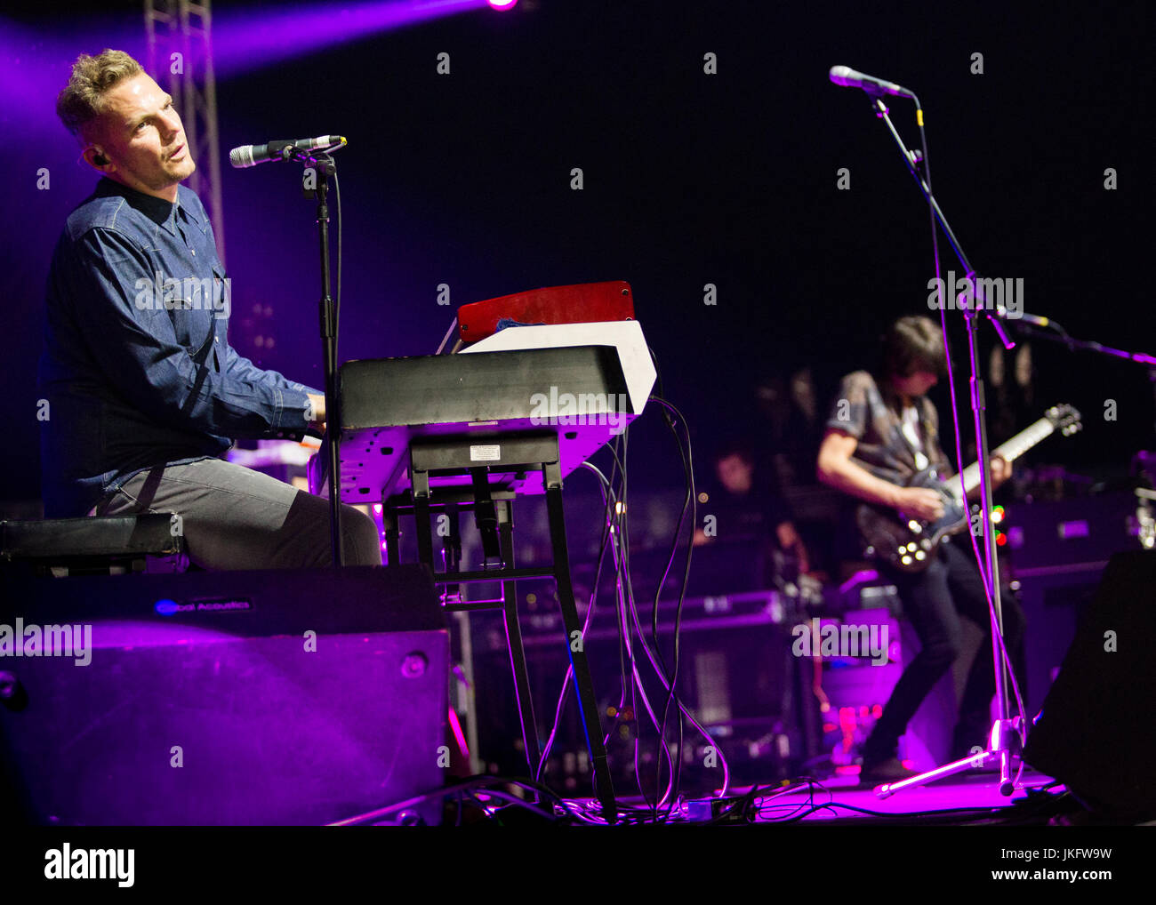 Toploader, nel Parco Festival, Southend, Essex © Clarissa Debenham / Alamy Foto Stock