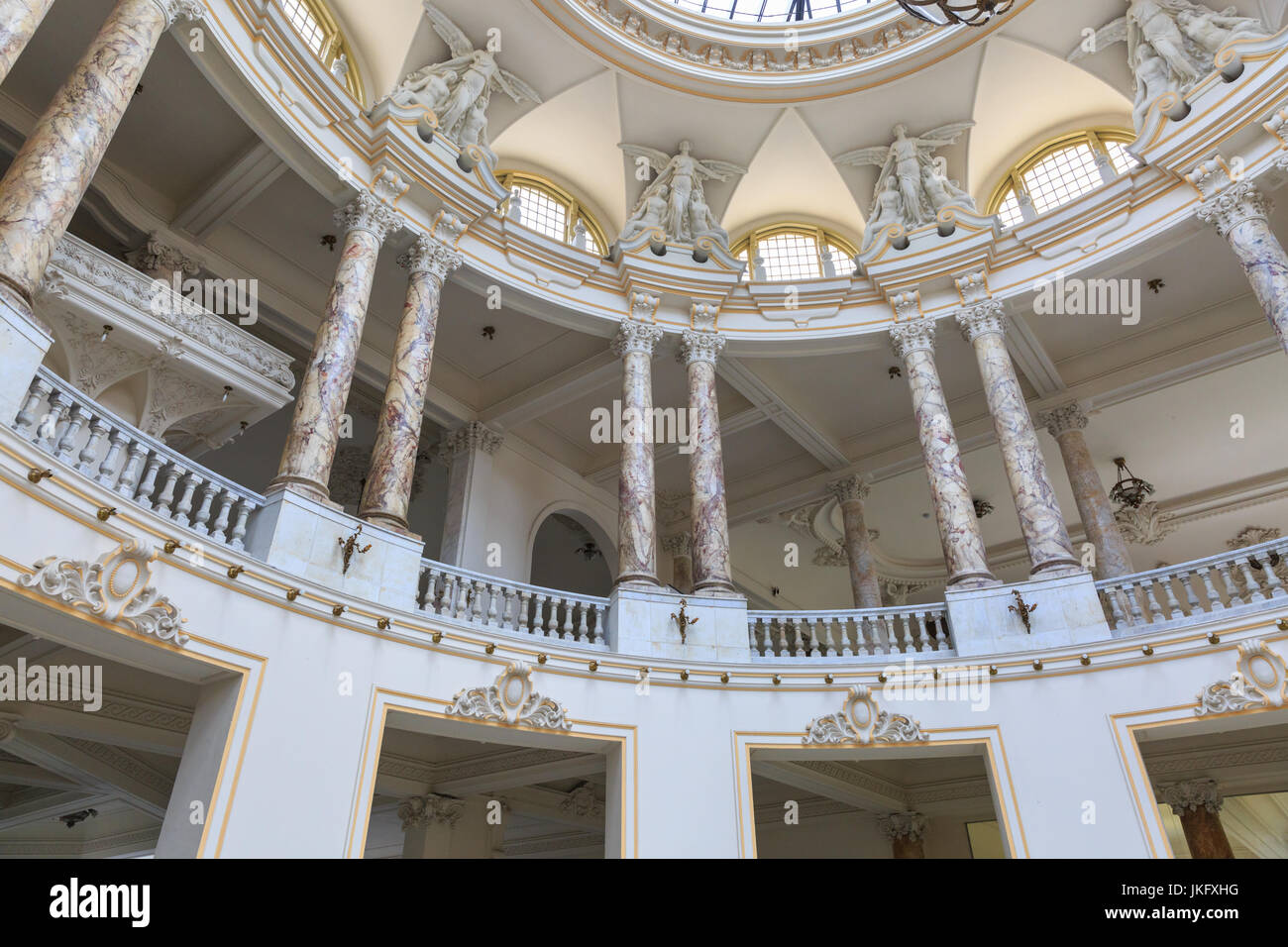 Il Gran Teatro de La Habana Alicia Alonso, sala interna, Havana, Cuba Foto Stock