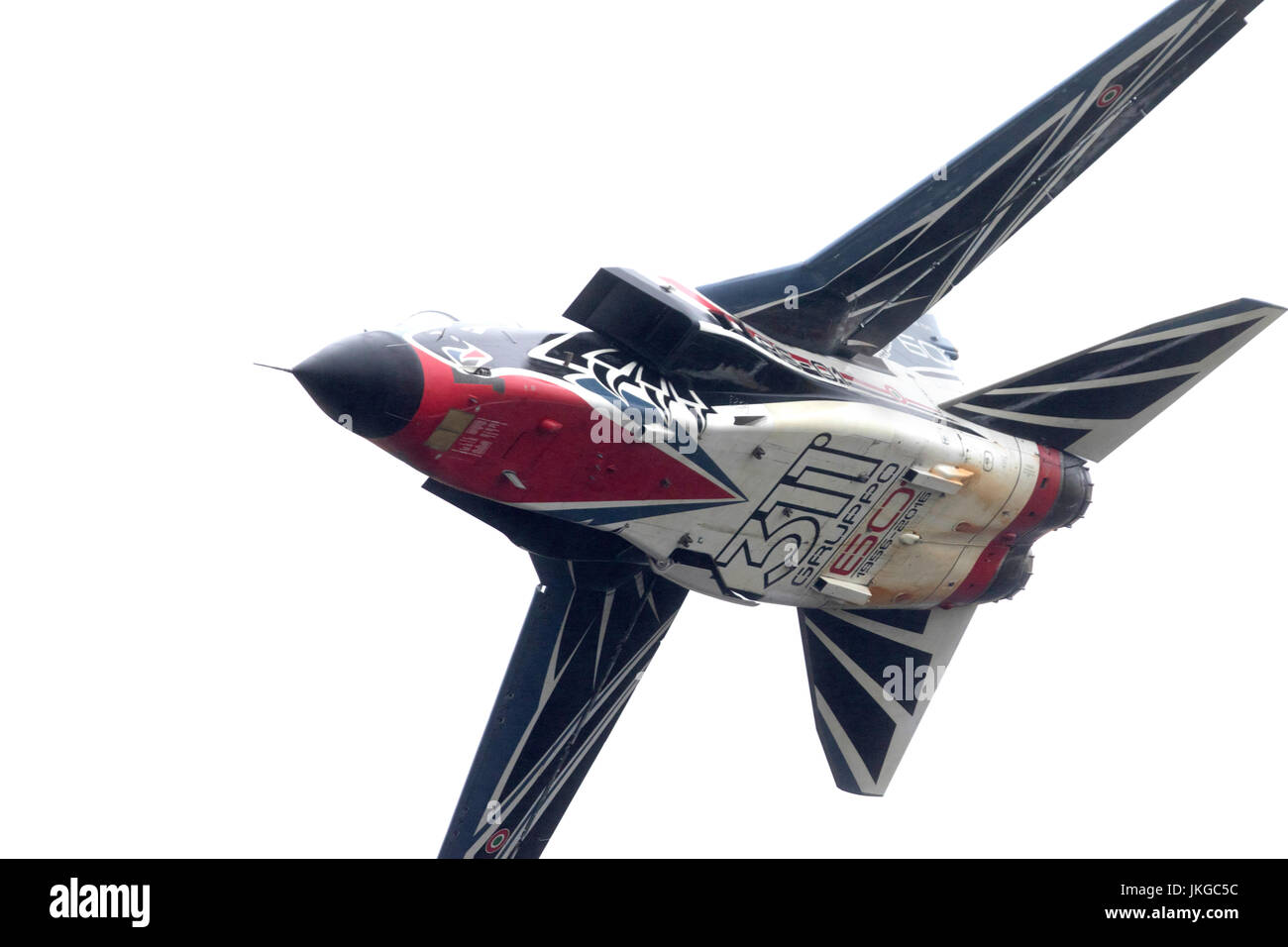 Forza Aerea Italiana Panavia Tornado IDS da 311 Squadrone a RIAT 2017 Foto Stock