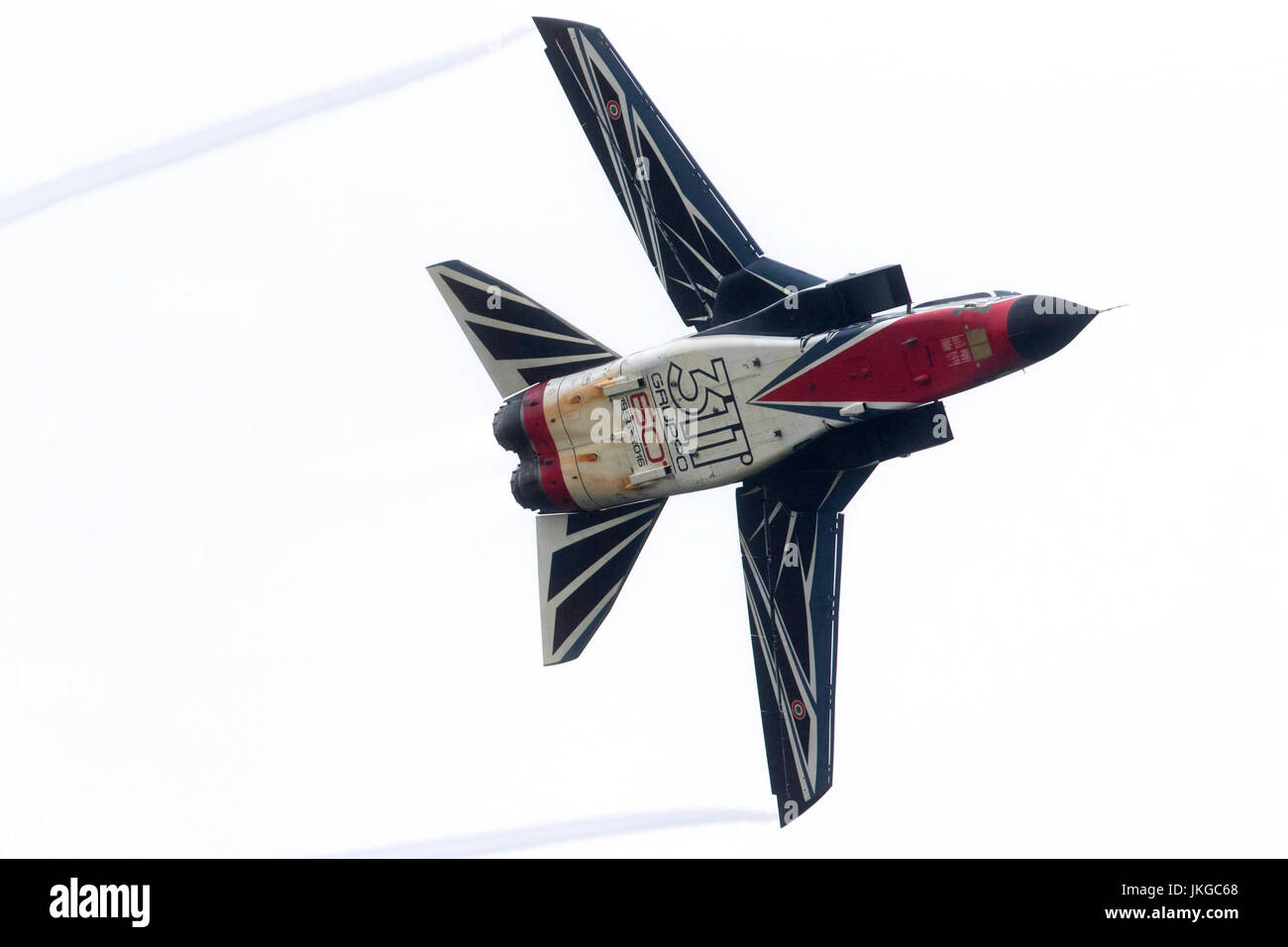 Forza Aerea Italiana Panavia Tornado IDS da 311 Squadrone a RIAT 2017 Foto Stock