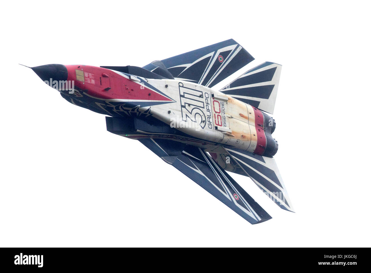 Forza Aerea Italiana Panavia Tornado IDS da 311 Squadrone a RIAT 2017 Foto Stock