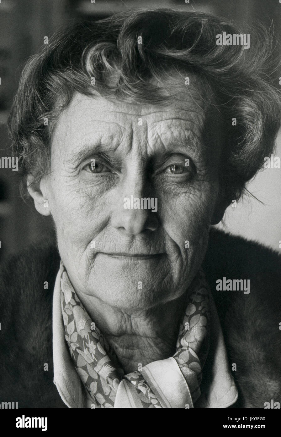 Astrid Lindgren autore svedese 1987 Foto Stock