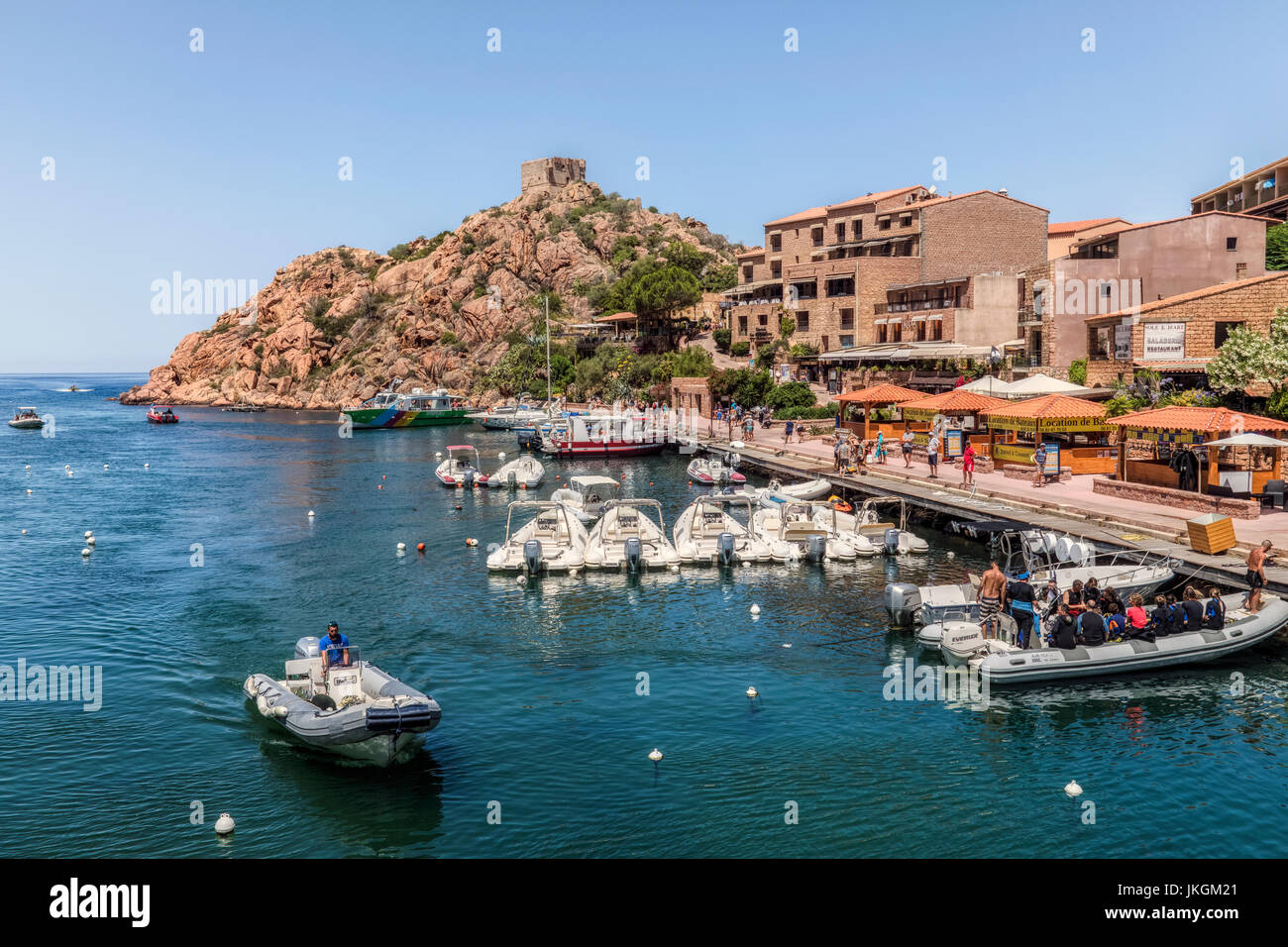 Porto, Ota, Corsica, Francia Foto Stock