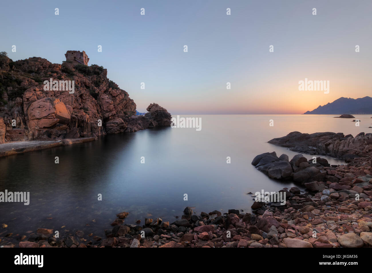 Porto, Ota, Corsica, Francia Foto Stock