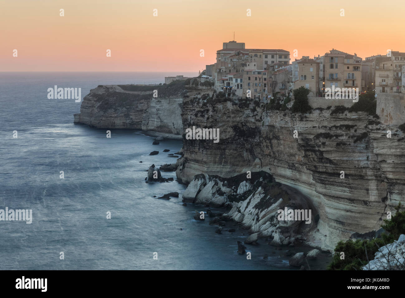 Ville Haute, Bonifacio, Corsica, Francia Foto Stock