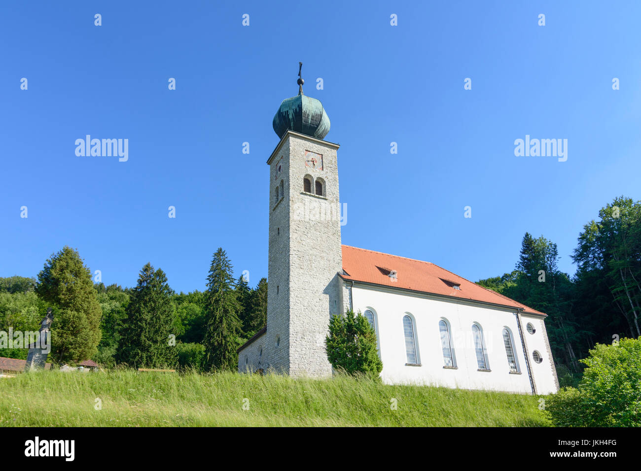 Chiesa Plankenstein, Texingtal, Mostviertel, Niederösterreich, Austria Inferiore, Austria Foto Stock