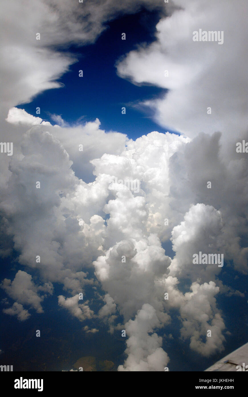Al di sopra delle nuvole Foto Stock