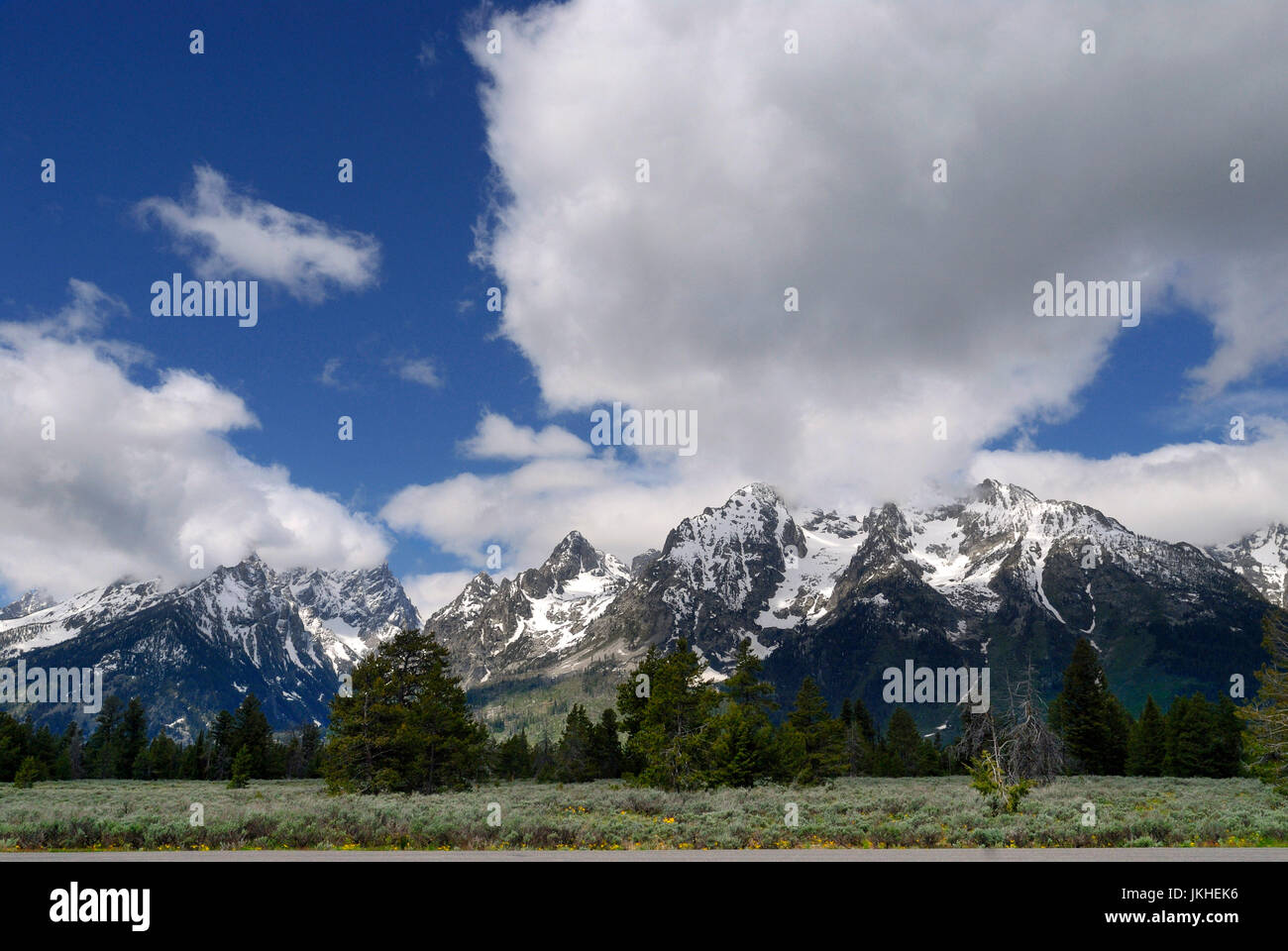 Grand Tetons National Park Foto Stock