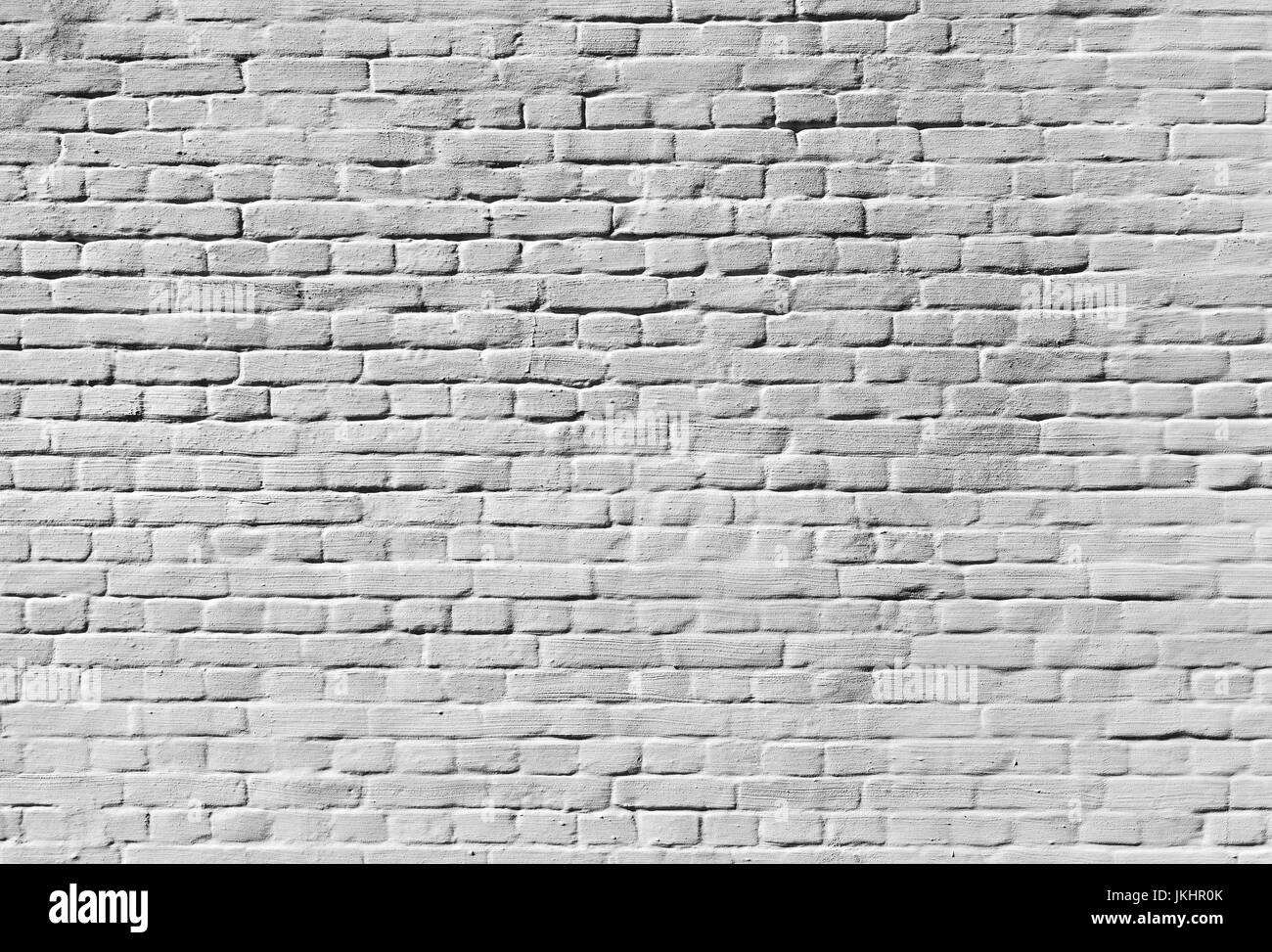 Bianco vecchio muro di mattoni foto di sfondo texture Foto Stock