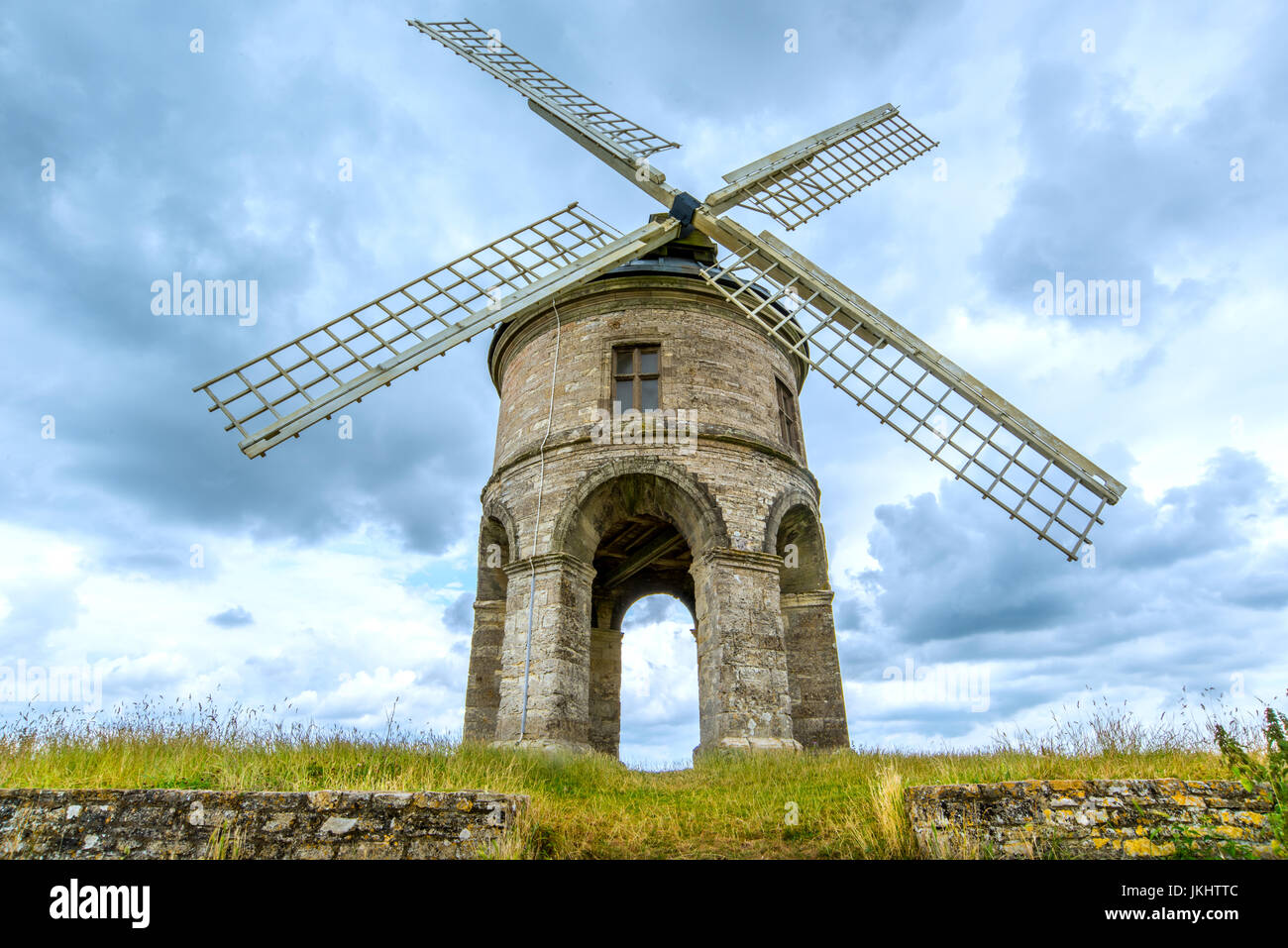 Chesterton Windmill Foto Stock