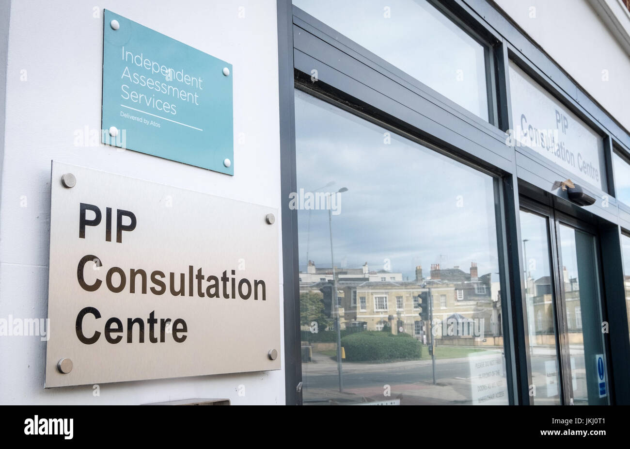 PIP ('indipendenza personale dei pagamenti ) Centro di consultazione, Southampton, Hampshire, Regno Unito Foto Stock