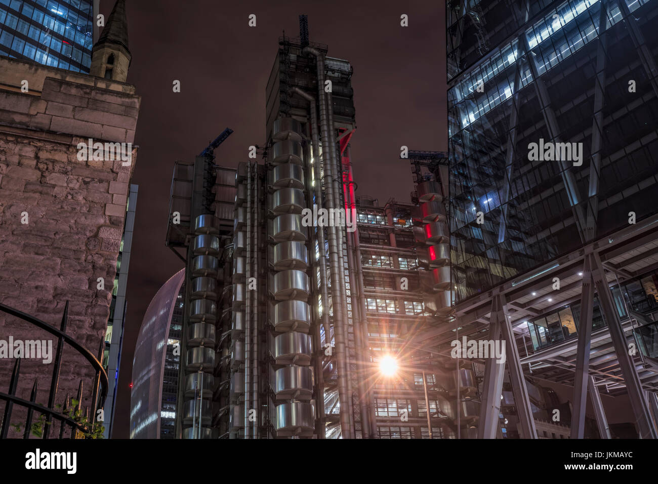 Lloyds of London edificio Foto Stock