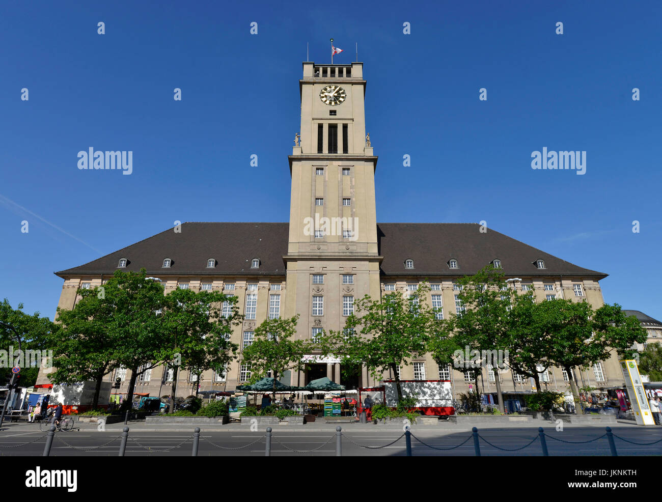 Municipio la bellezza di montagna, John-F.-Kennedy-Platz, bellezza di montagna, Berlin, Germania / bellezza di montagna, Rathaus Schoeneberg, Schoeneberg, Deutschl Foto Stock