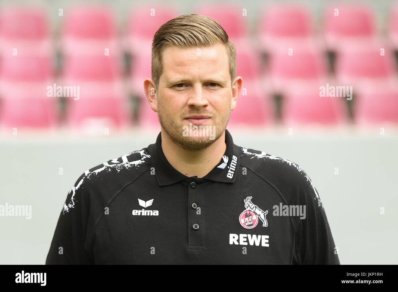 Colonia, Germania. Il 24 luglio, 2017. calcio Bundesliga, team presentazione 1. FC Colonia: Betreuer Max Vollmar. Credito: Juergen schwarz/Alamy Live News Foto Stock