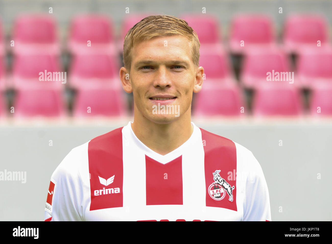 Colonia, Germania. Il 24 luglio, 2017. calcio Bundesliga, team presentazione 1. FC Colonia: Artjoms Rudnevs. Credito: Juergen schwarz/Alamy Live News Foto Stock