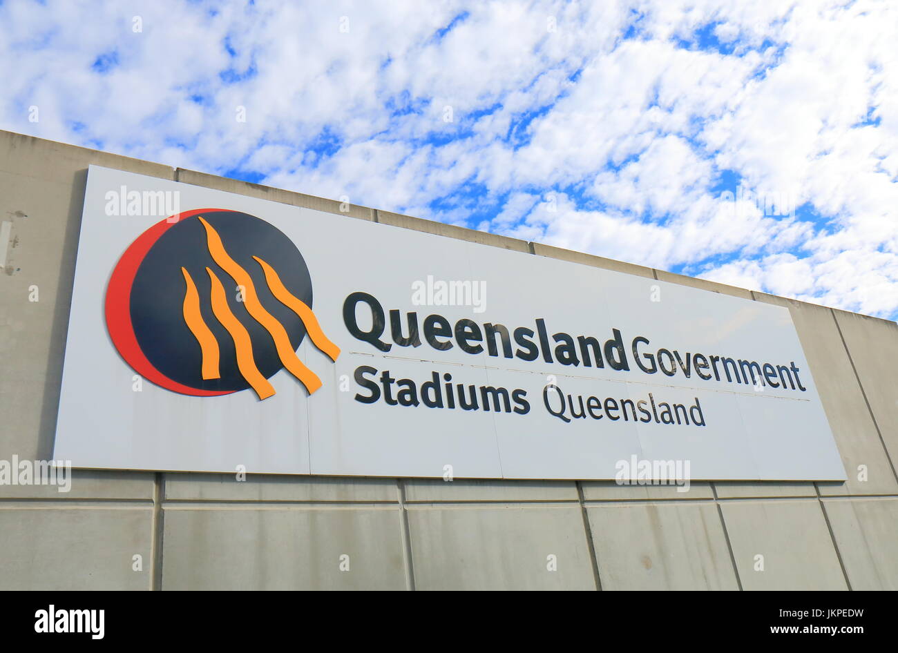 Gli stadi Queensland in Brisbane Australia. Gli stadi Queensland gestisce l'uso di importanti strutture sportive e ricreative a nome del Queensl Foto Stock