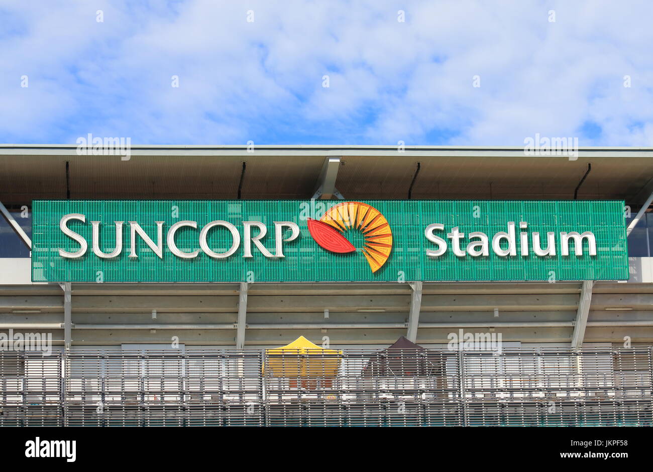 Lo Stadio Suncorp in Brisbane Australia. Lo Stadio Suncorp è un multi purpose sports stadium di Brisbane. Foto Stock