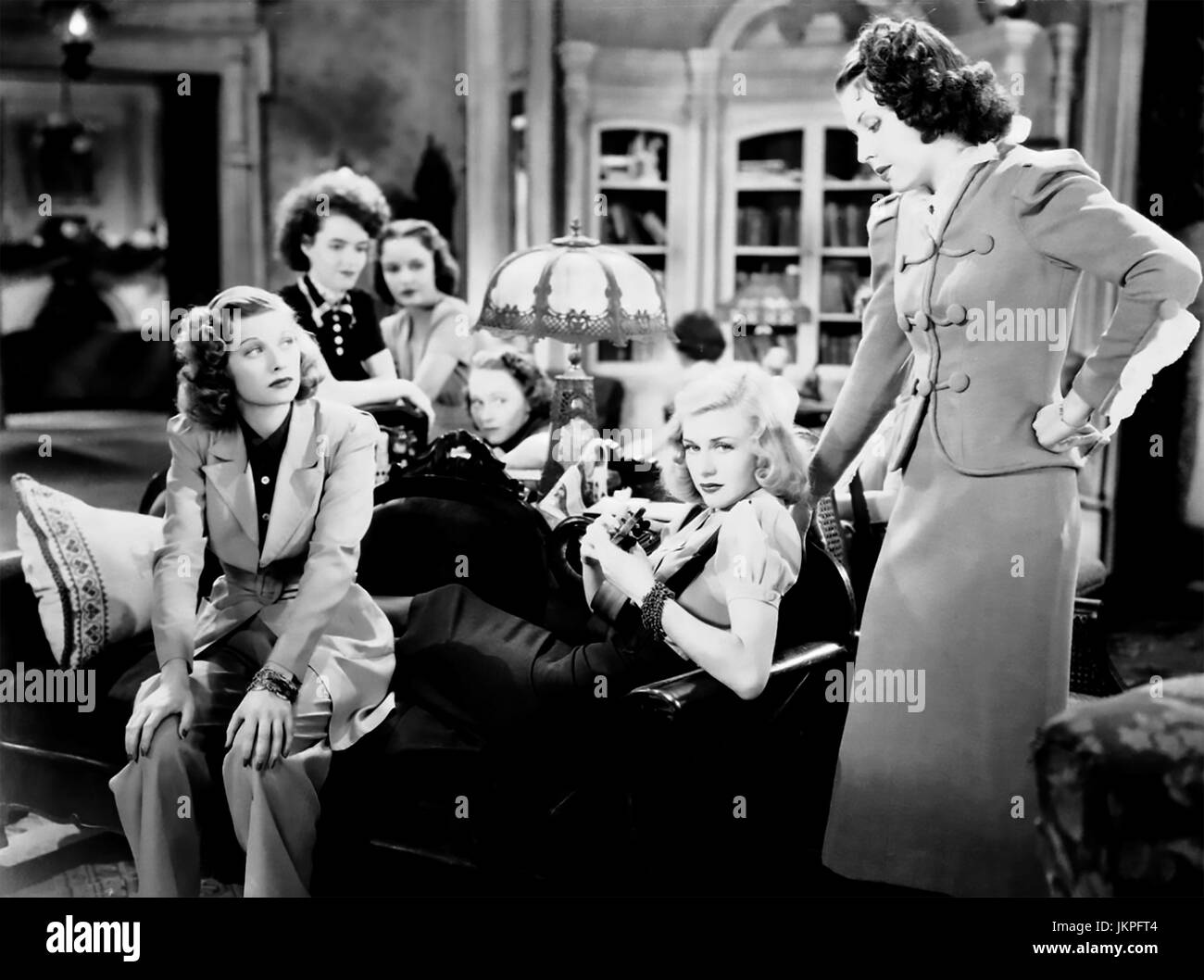 Stage Door 1937 Rko Film Con Da Sinistra A Fronte Katharine