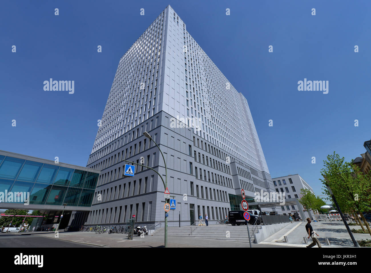 Charite, letto alto, Luisenstrasse, medio, Berlino, Germania, Bettenhochhaus, Mitte, Deutschland Foto Stock