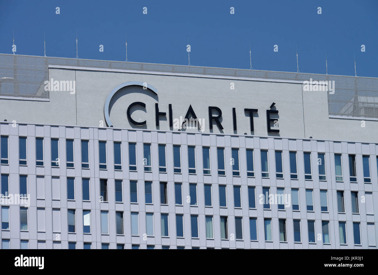 Charite, letto alto, Luisenstrasse, medio, Berlino, Germania, Bettenhochhaus, Mitte, Deutschland Foto Stock