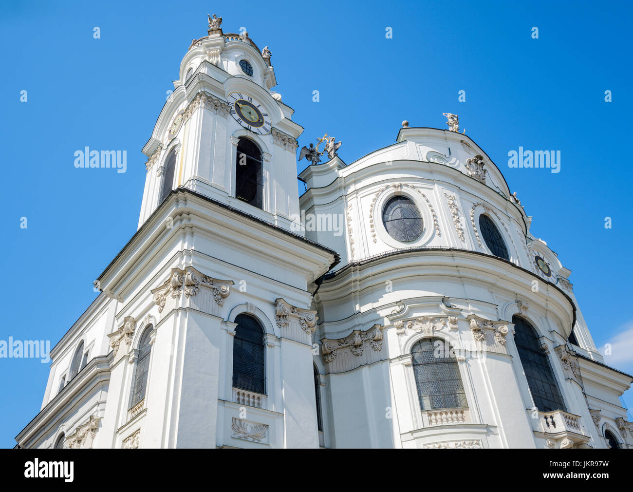 Kollegienkirche Chiesa Collegiata, Salisburgo, Austria Foto Stock