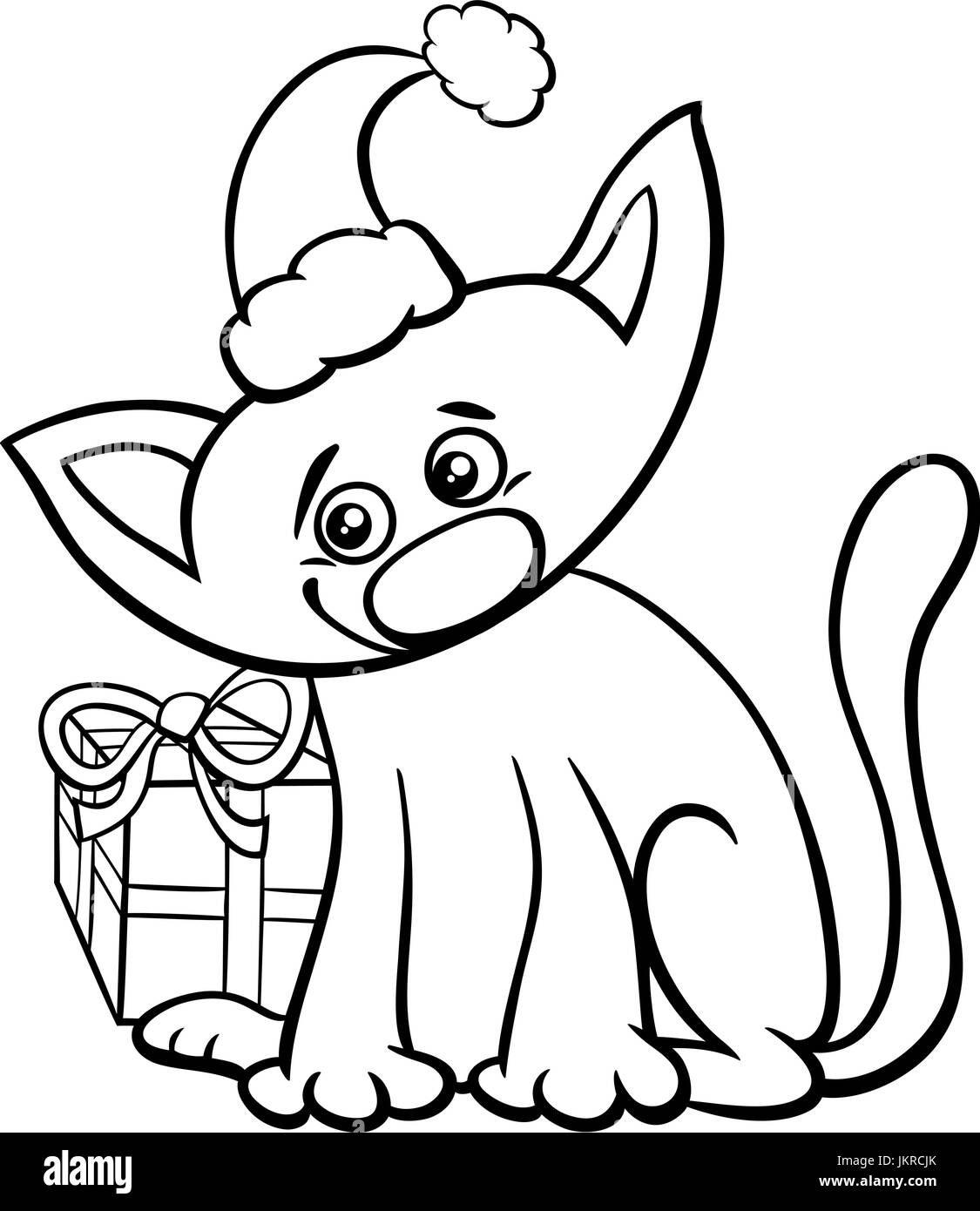 animale natalizio - 8 Gatto buon natale Foto e Immagini Stock in Bianco e Nero - Alamy