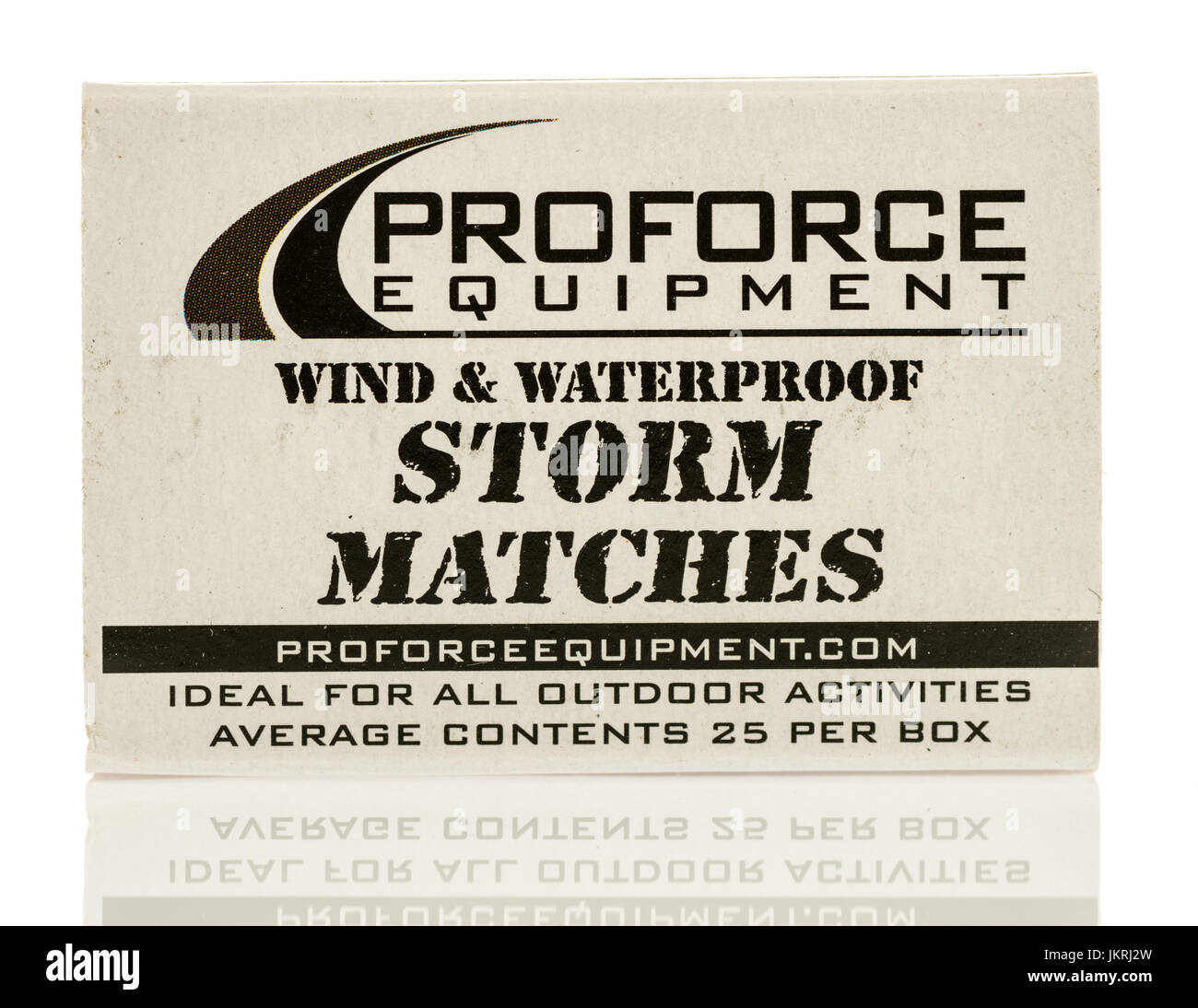 Winneconne, WI - 22 Luglio 2017: un pacchetto di equipaggiamento Proforce storm corrisponde isolato su un background. Foto Stock