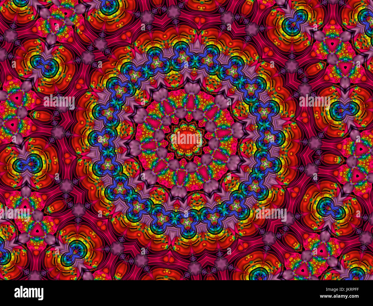 Mandala colorati Foto stock - Alamy