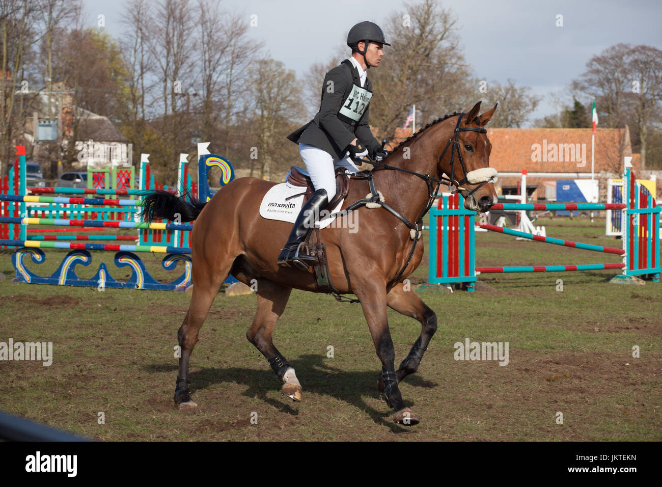 Burnham Market Horse Trials Aprile 2012 Foto Stock